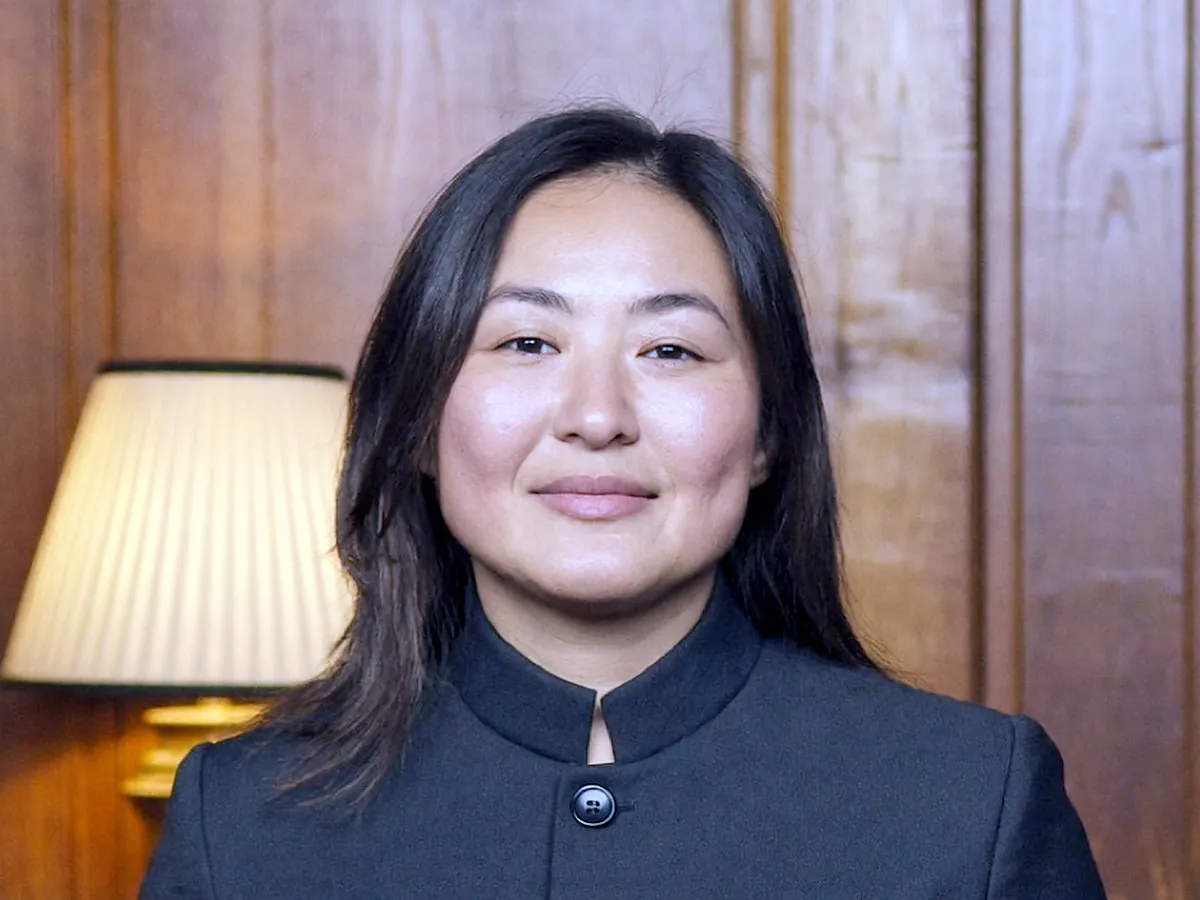 Filipino hotel professional at the Cebu office